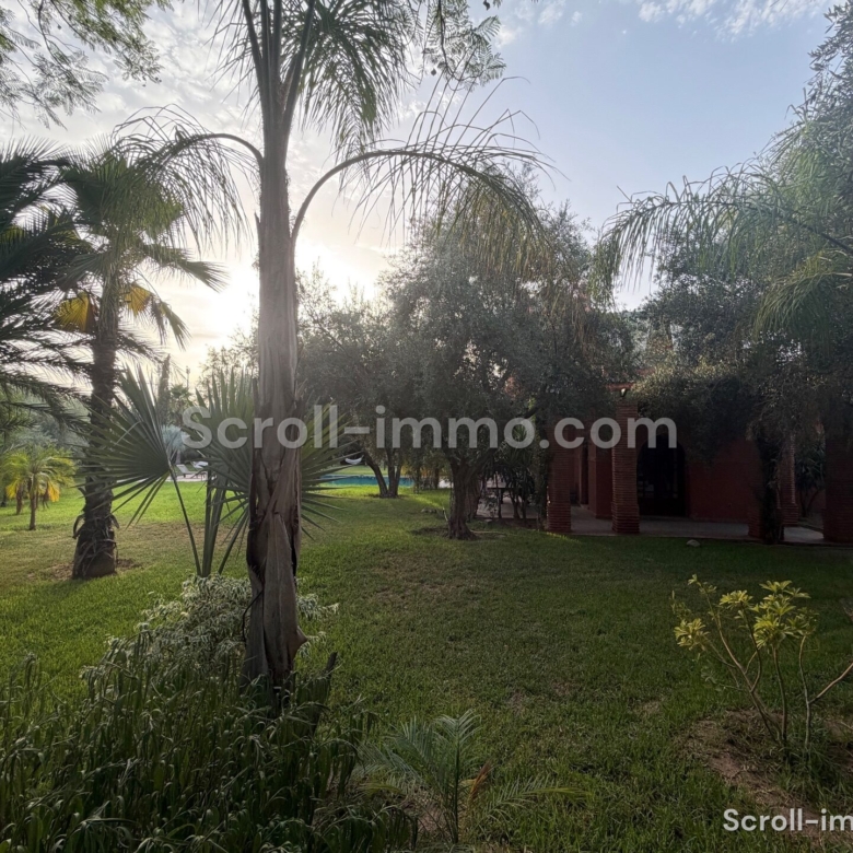 Villa d’exception – 390m² à Palmeraie
