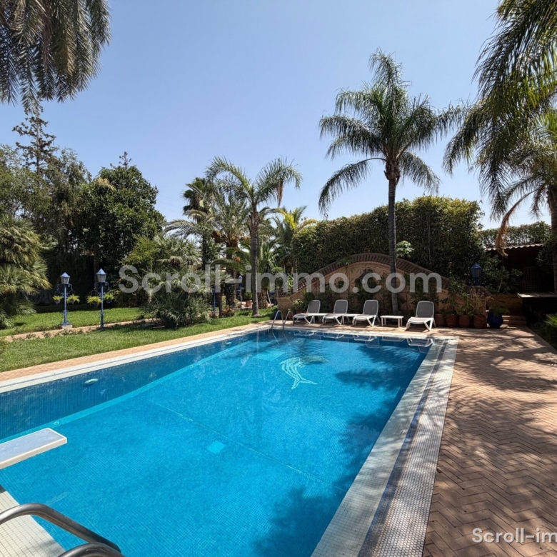 Villa de prestige – 1000m² à Palmeraie