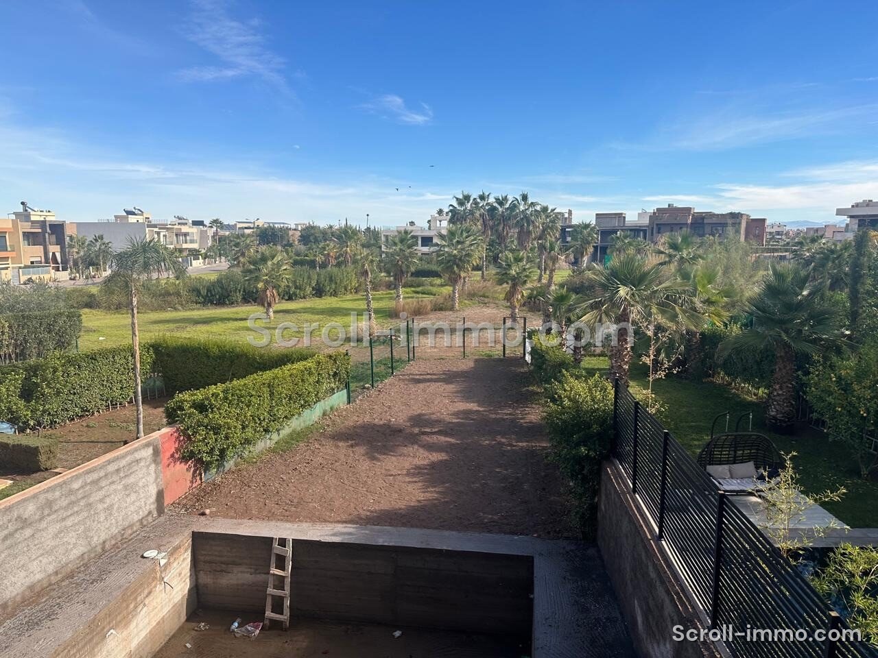 Villa à finir – 450m² à Route de Tahannaout