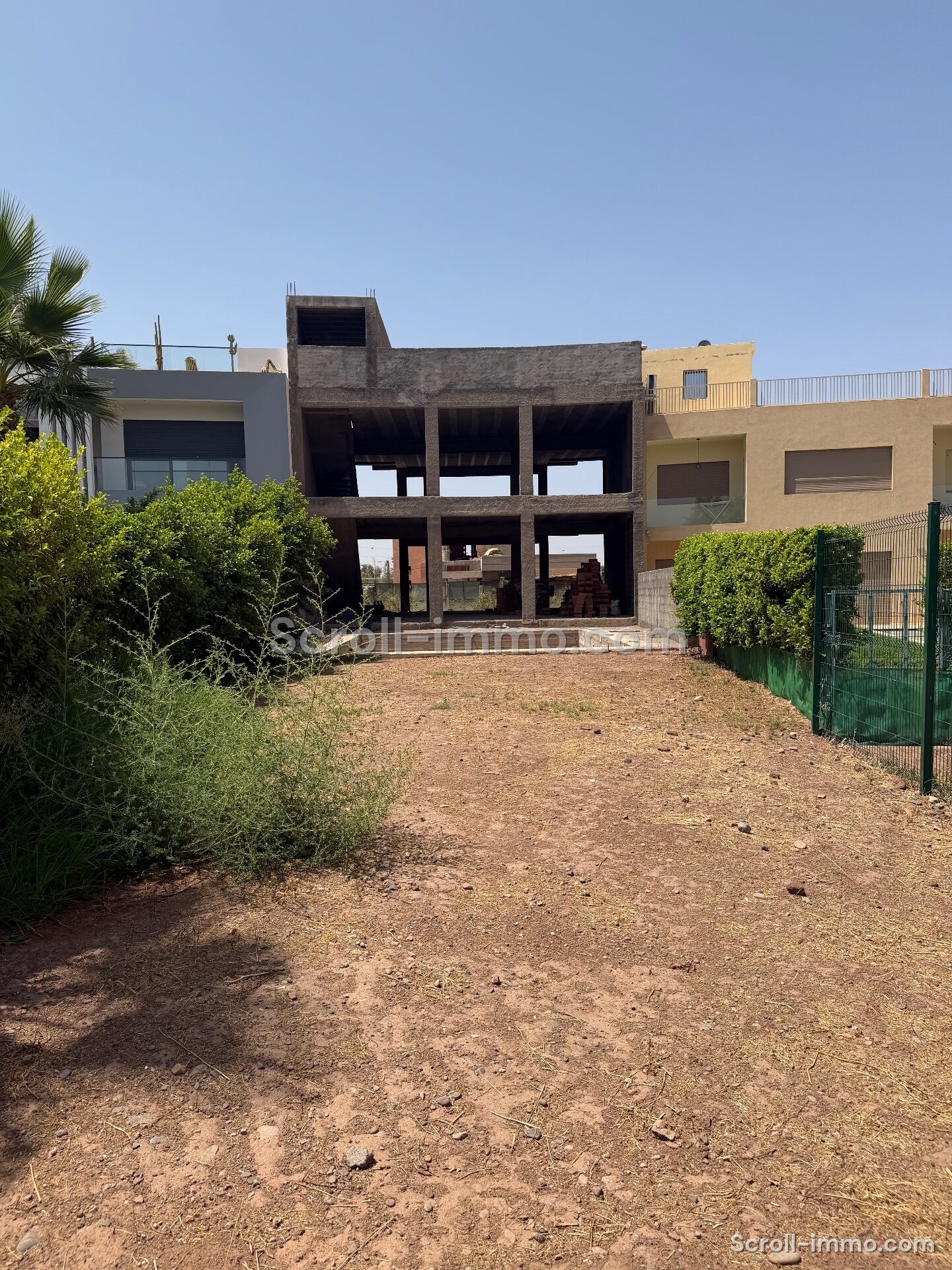 Villa à finir – 450m² à Route de Tahannaout