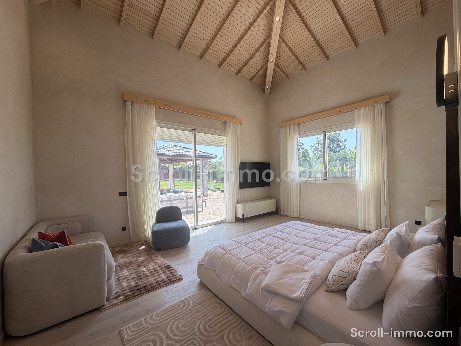 Villa clé en main – 400m² à Route de l’Ourika