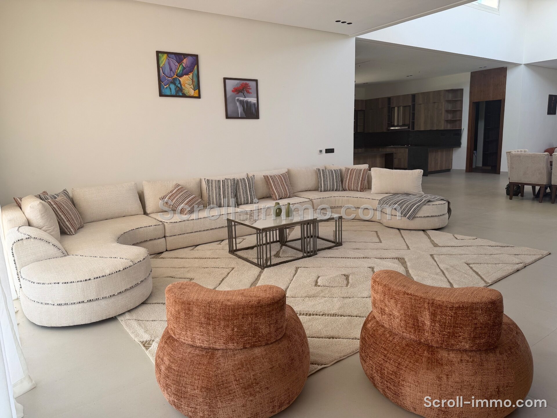 Villa clé en main – 400m² à Route de l’Ourika