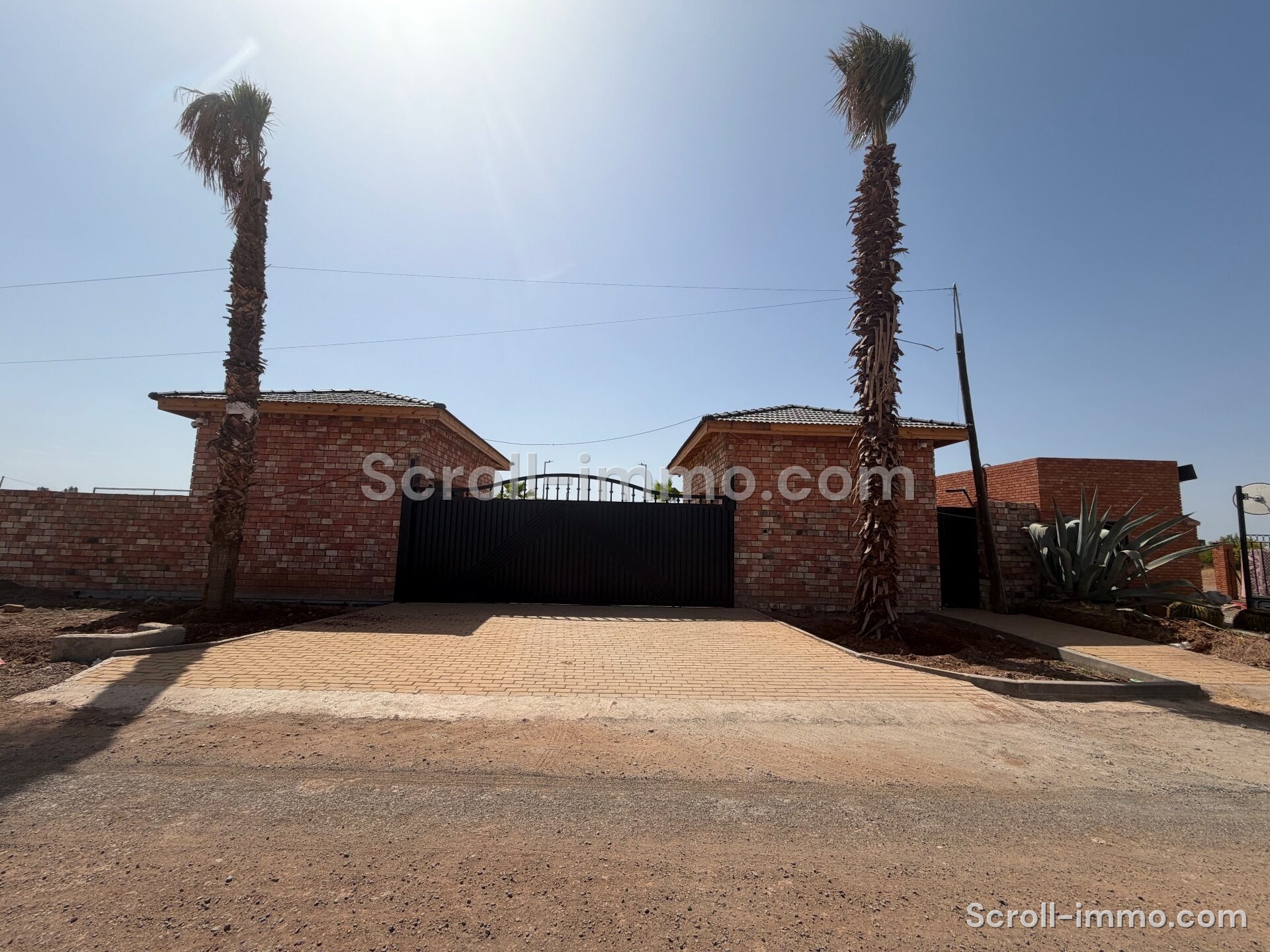 Villa clé en main – 400m² à Route de l’Ourika