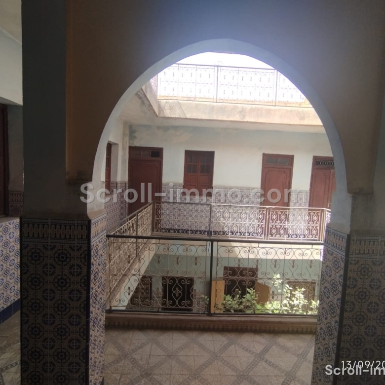 Riad 123m² Melkia à rénover – Quartier Kasbah