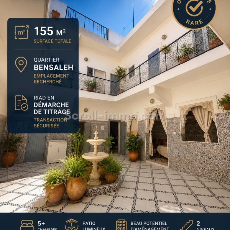 Top Riad melkia 155m2 – ben Salah