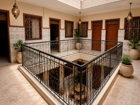 Très bon potentiel pour ce Riad Melkia Propre 160m2 – Bab Doukkala