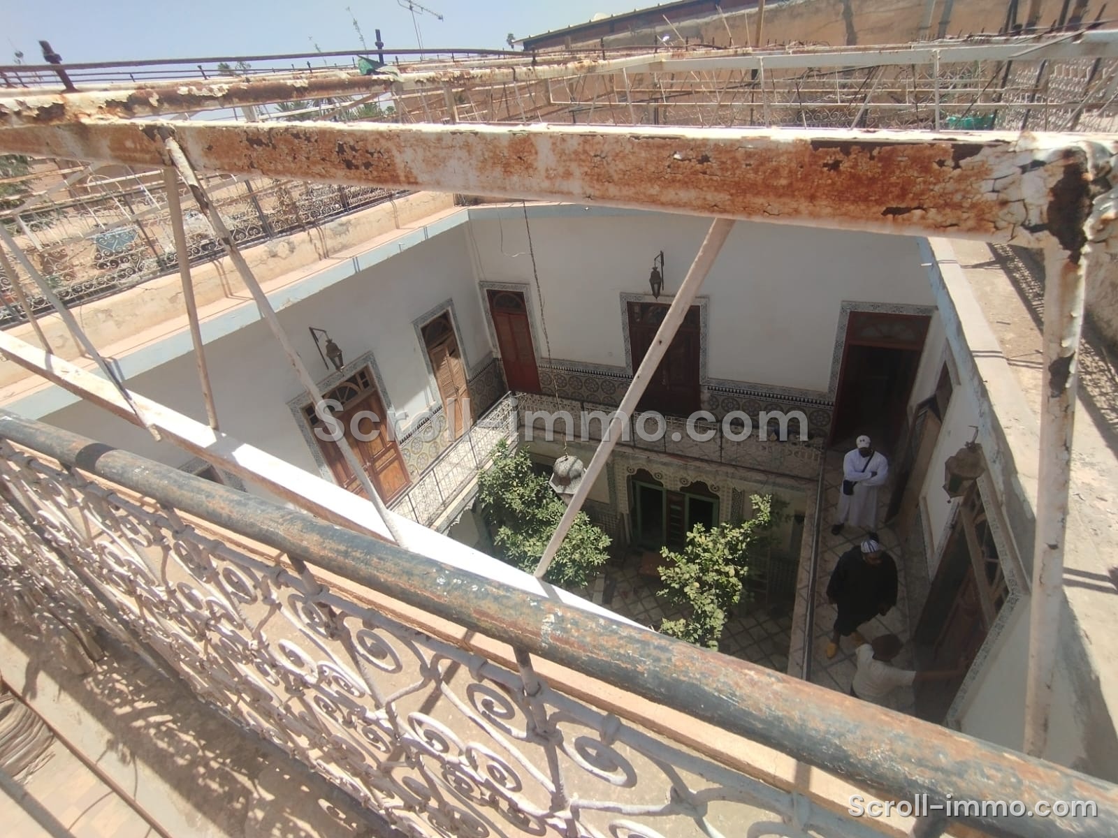 Riad 280m² Titré 8 chambres – Quartier Bahia