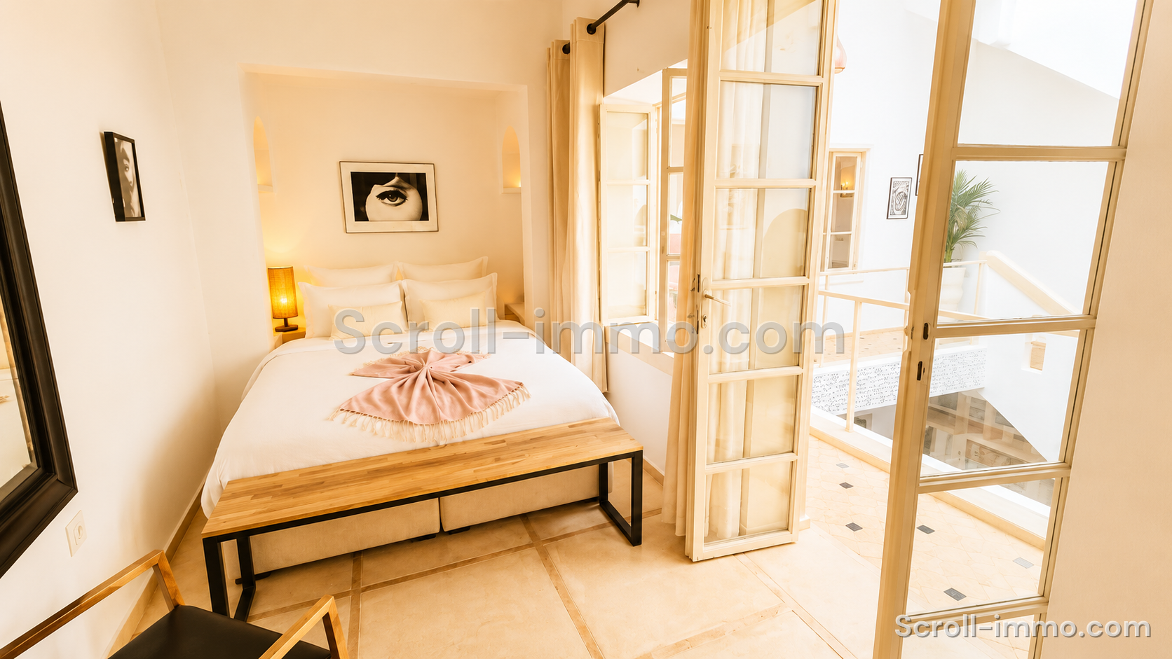 Riad coup de cœur 3 Chambres Titré Ksibat-Kasbah