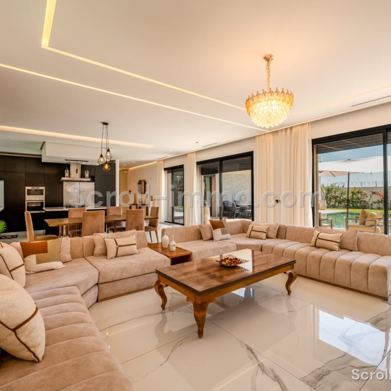Villa moderne haut standing à louer meublée – Route de l’Ourika, Marrakech