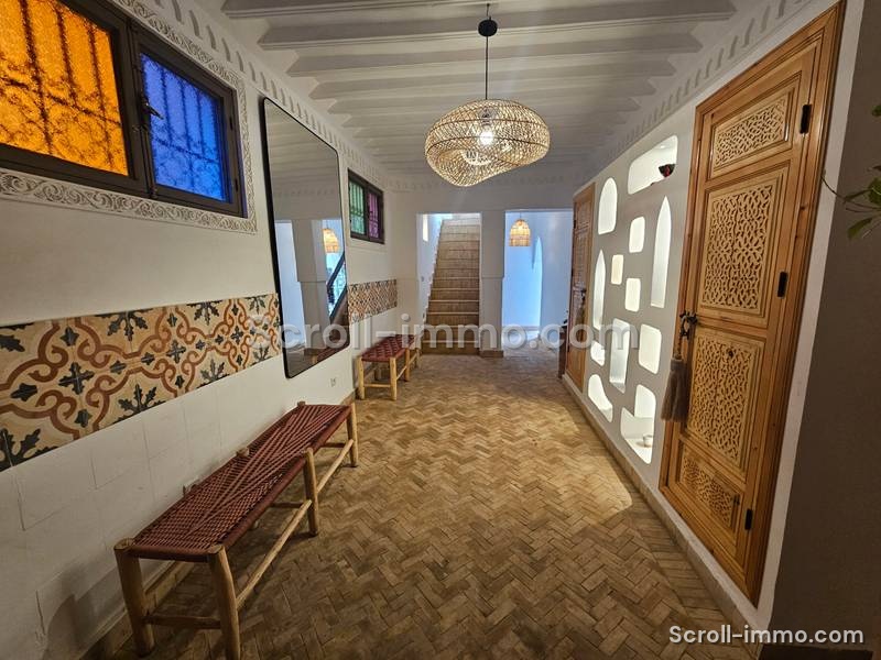 Riad rénové – 161 m² au sol – 5 chambres – Kasbah