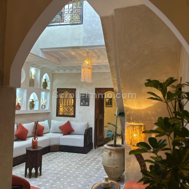 Belle Douiria neuve à vendre – 4 suites – Quartier Derb Dabachi, Médina de Marrakech