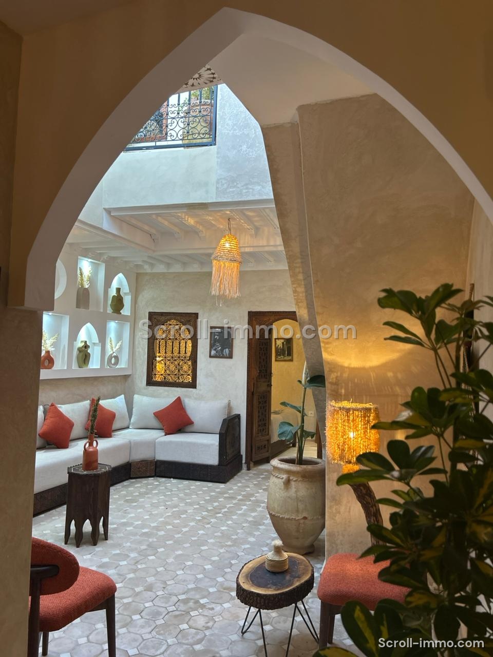 Belle Douiria neuve à vendre – 4 suites – Quartier Derb Dabachi, Médina de Marrakech