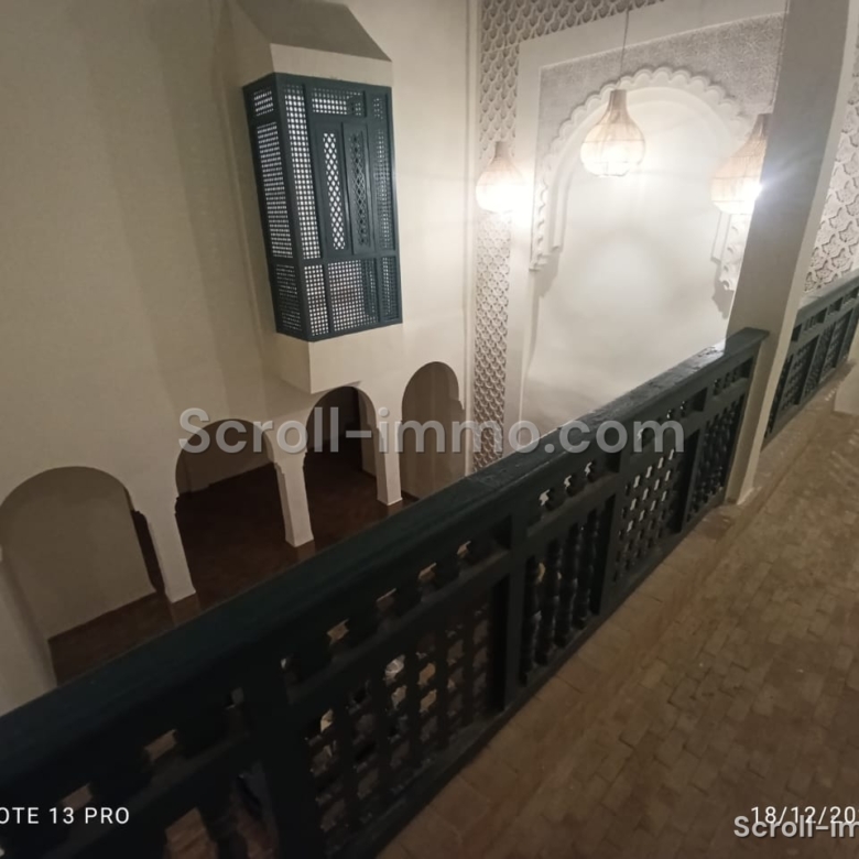 Riad 230m2 fini, titré à Zaouia