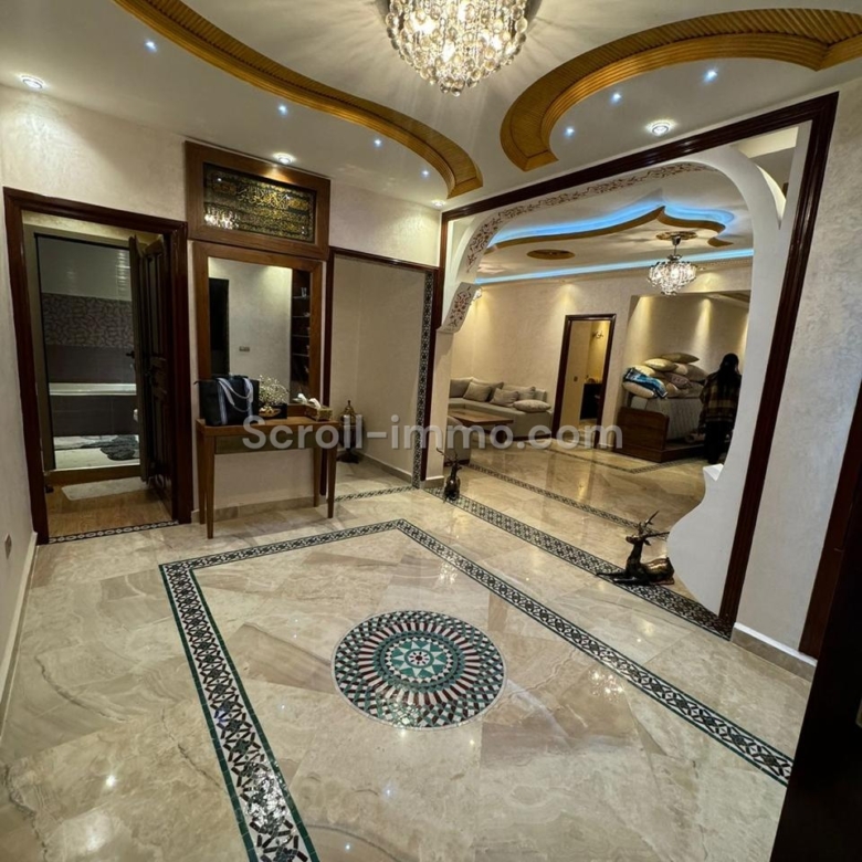 Appartement 138m² à Gueliz, titré meublé