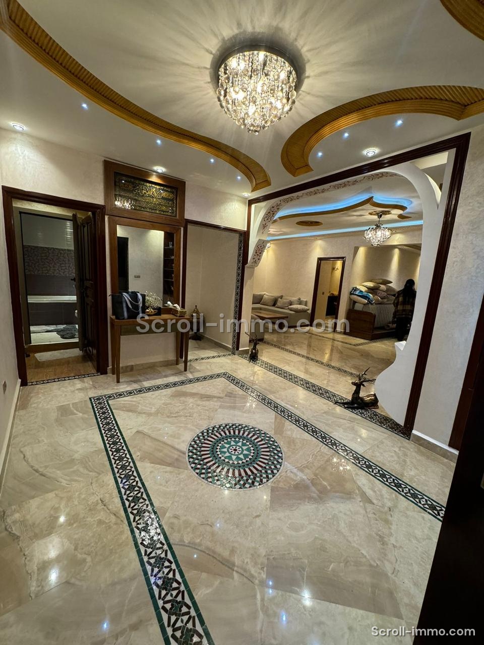 Appartement 138m² à Gueliz, titré meublé