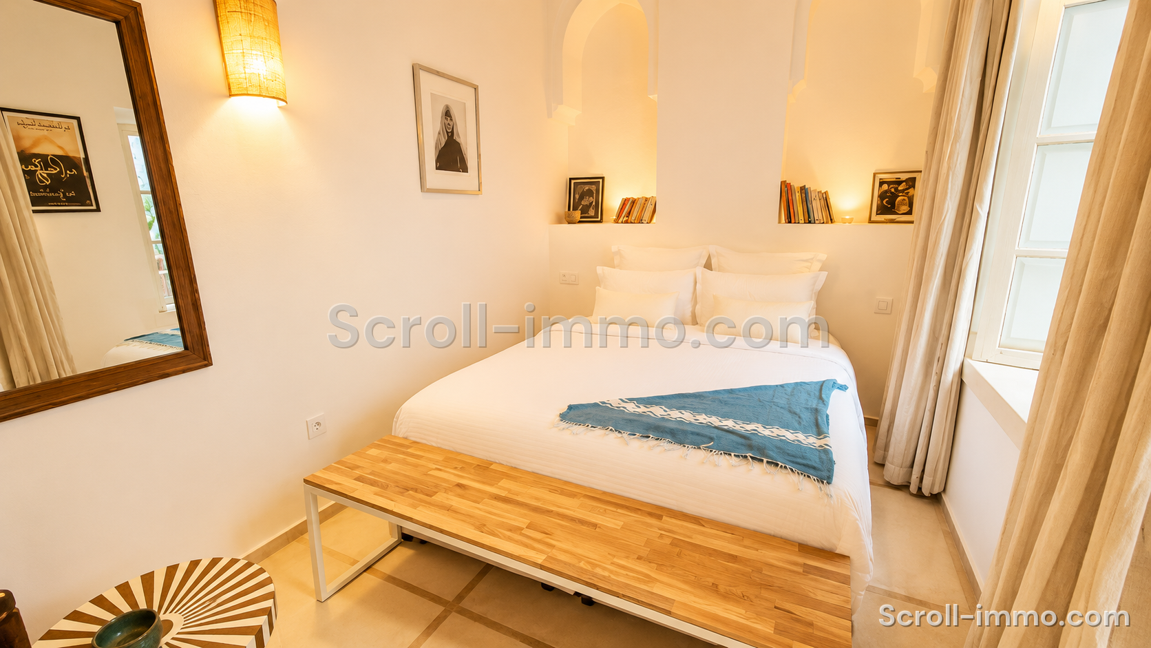 Riad coup de cœur 3 Chambres Titré Ksibat-Kasbah