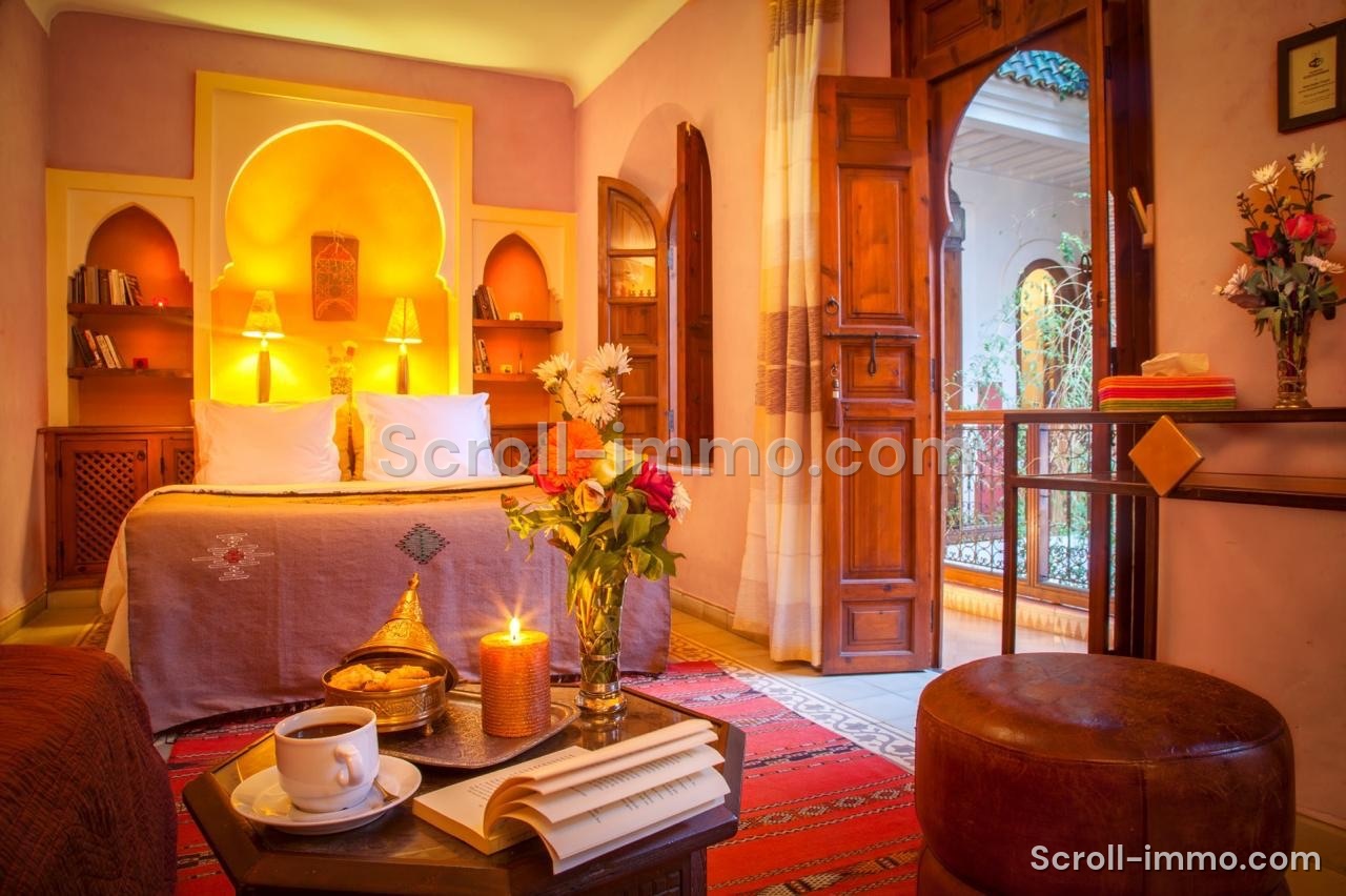 Riad Maison d’Hôtes à vendre – 6 Suites  Bab Doukkala