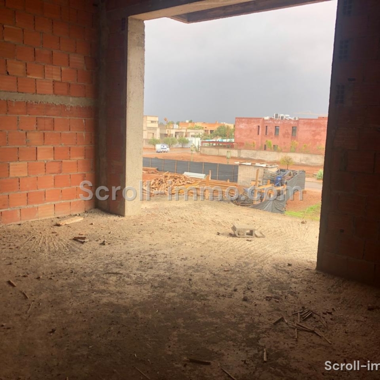 Superbe villa semi-finie contemporaine à Amelkis – Marrakech