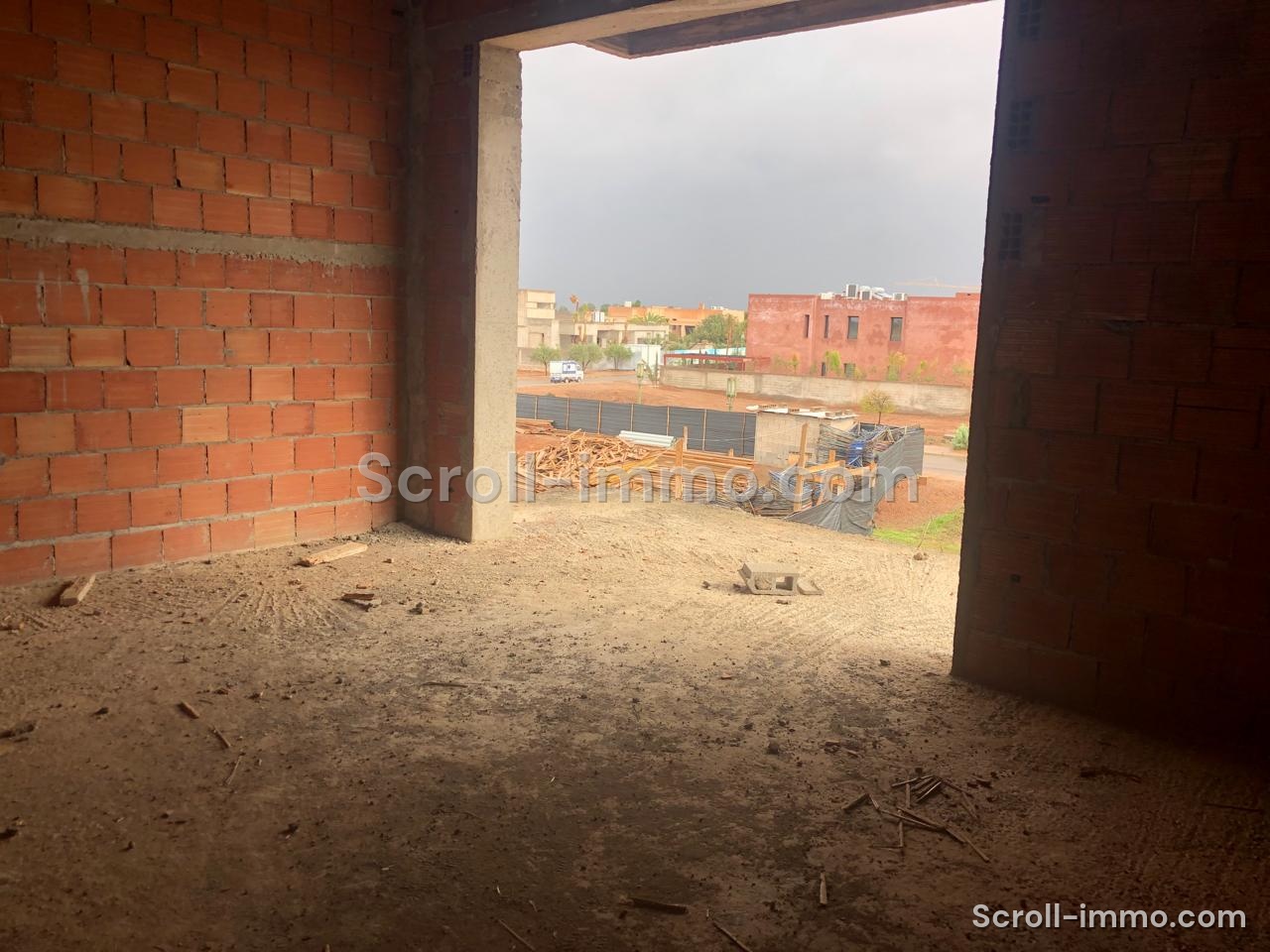 Superbe villa semi-finie contemporaine à Amelkis – Marrakech