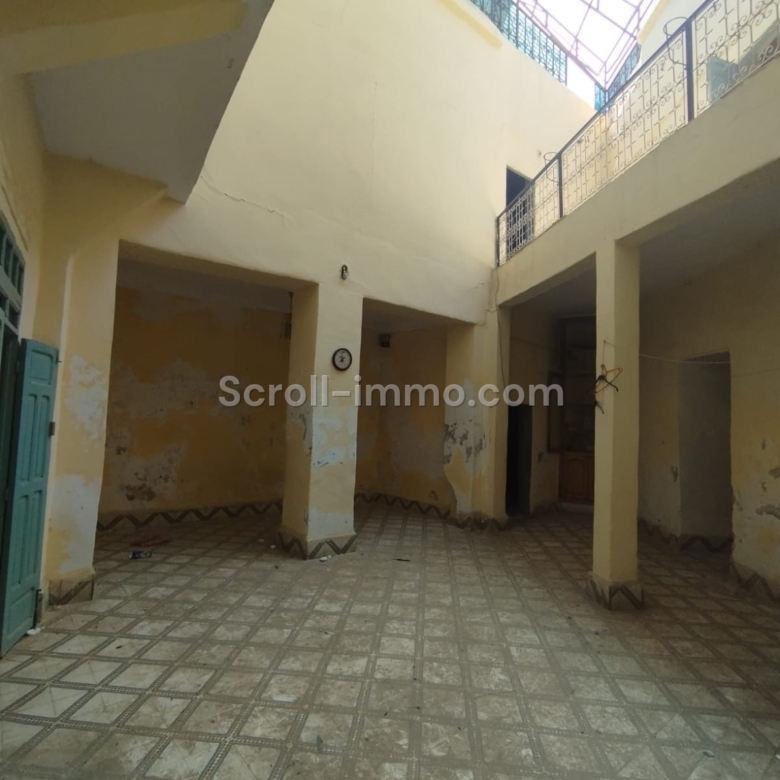 Riad 120m² à rénover Melkia – Quartier Hart Soura