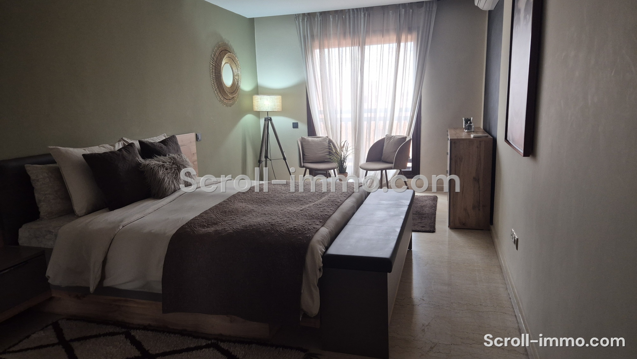 Appartement 2 chambres 150m2 Gueliz