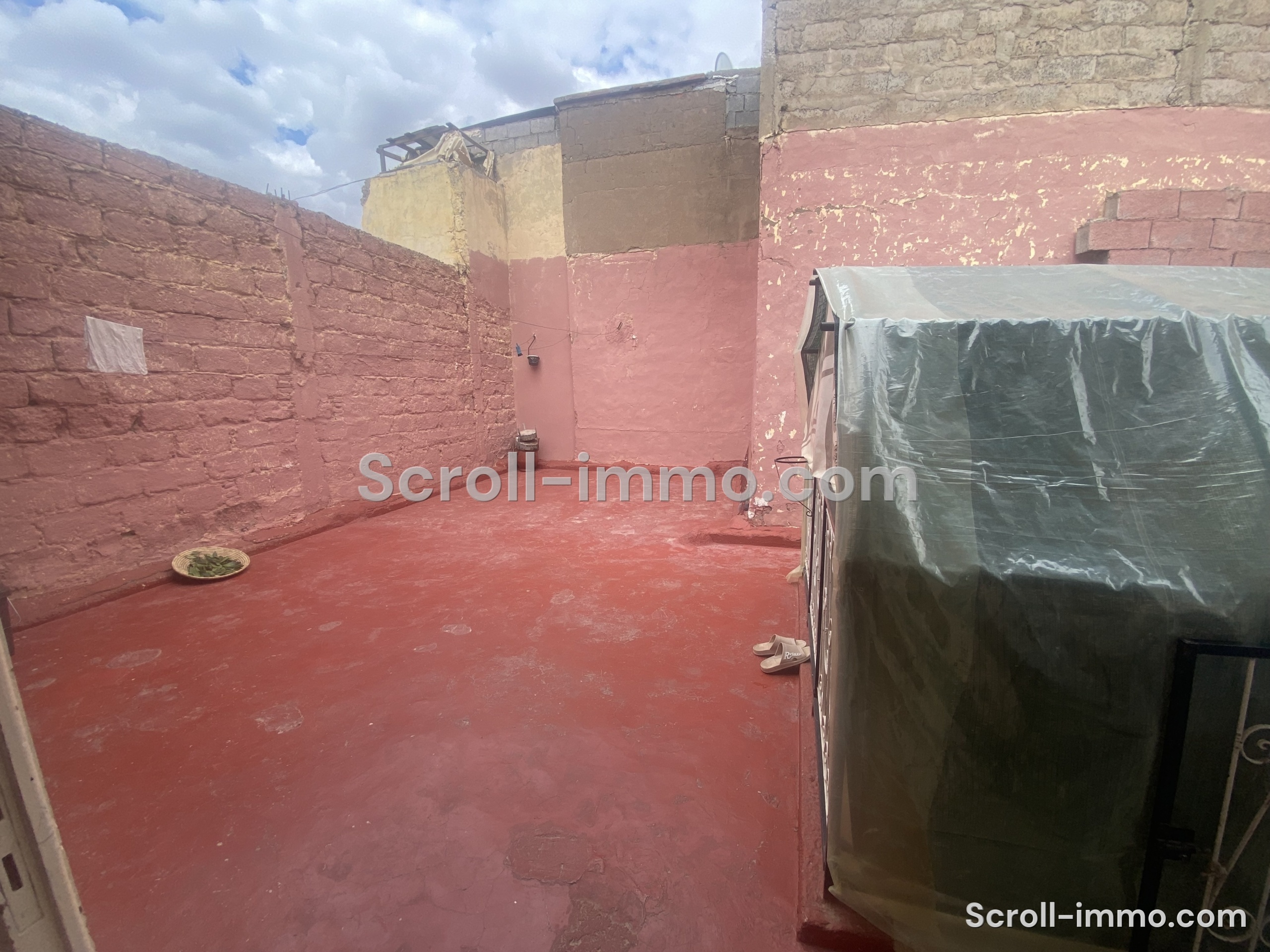 Riad 90m2 à rénover à Bab Hmar