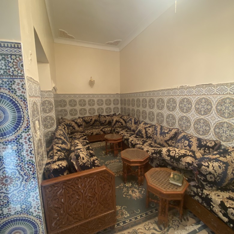Riad 185m² 5ch Melkia à rénover avec petit hamam à Riad Zitoun