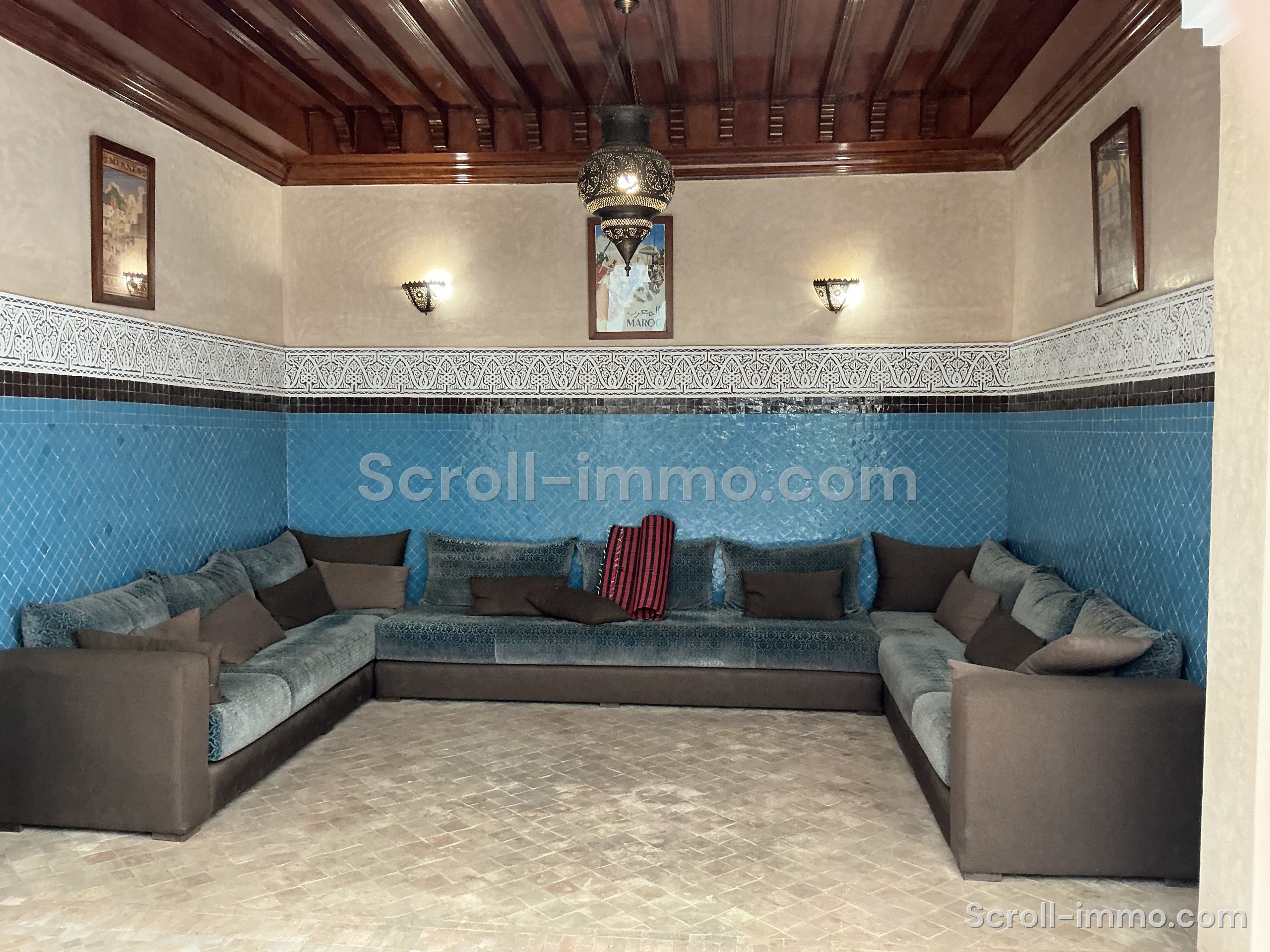 Riad 255m² Titré 5ch maison d&rsquo;hôtes à la Kasbah