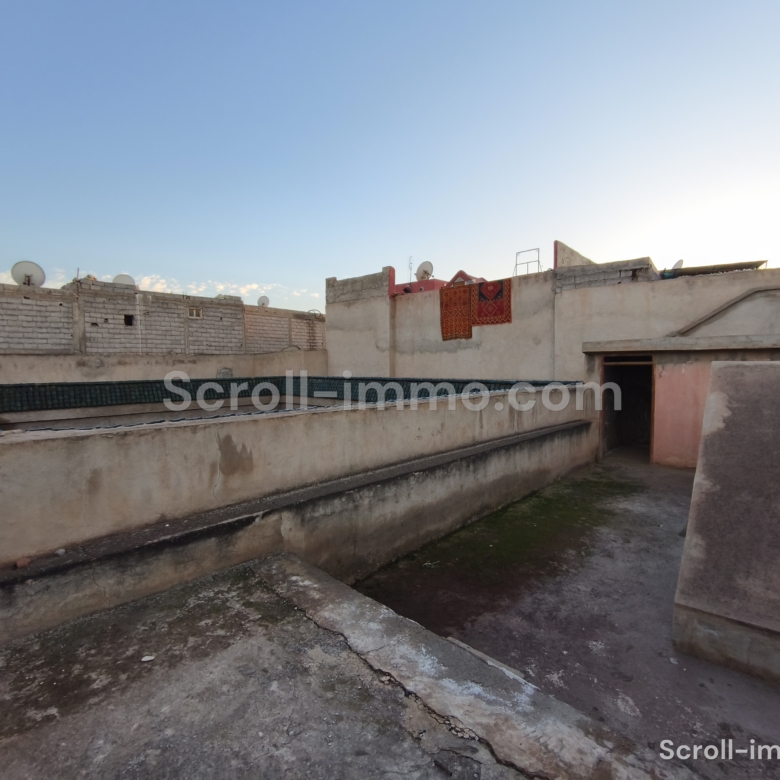 Rare ! Grand riad titré à finir sur 400m2