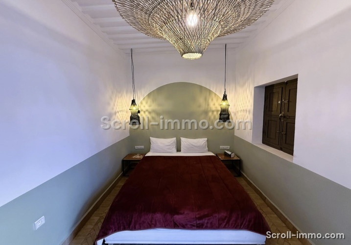 Riad rénové – 161 m² au sol – 5 chambres – Kasbah