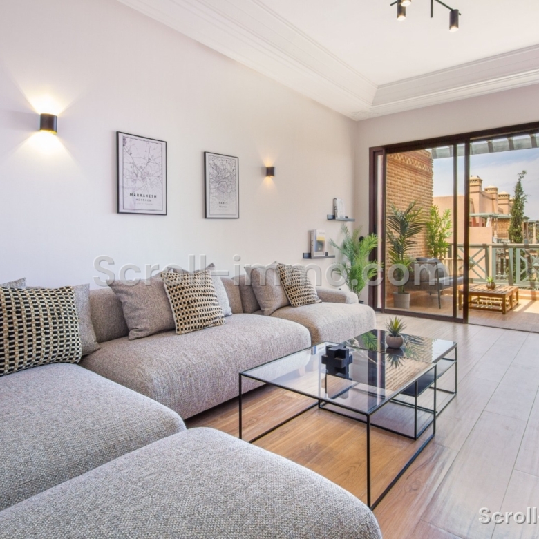 Magnifique appartement rénové à neuf à Agdal