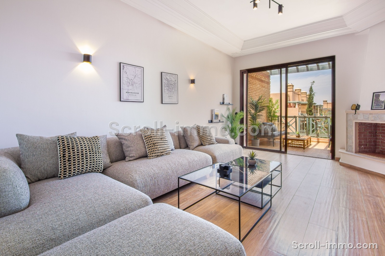 Magnifique appartement rénové à neuf à Agdal