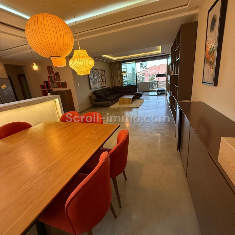 Très bel appartement en pleins centre de Gueliz