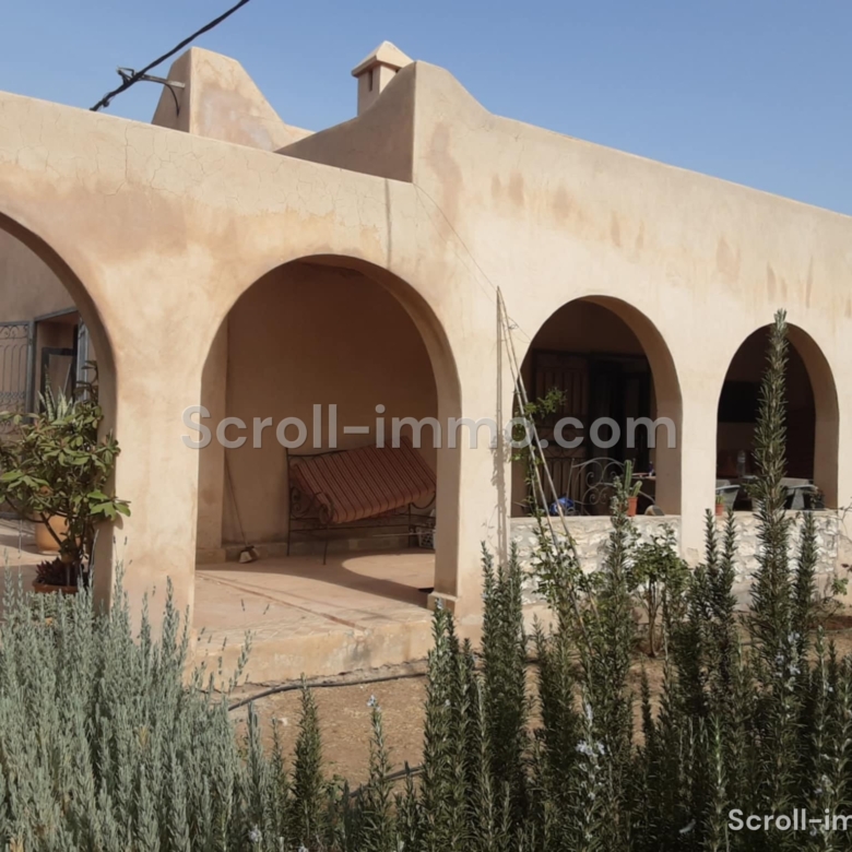 Villa titrée 150m2 sur parcelle 3900m2 – Essaouira