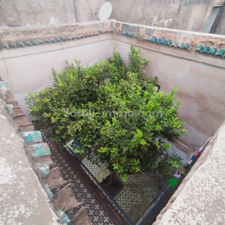 Riad 127m² à démolir Melkia – Quartier Rahba Kedima