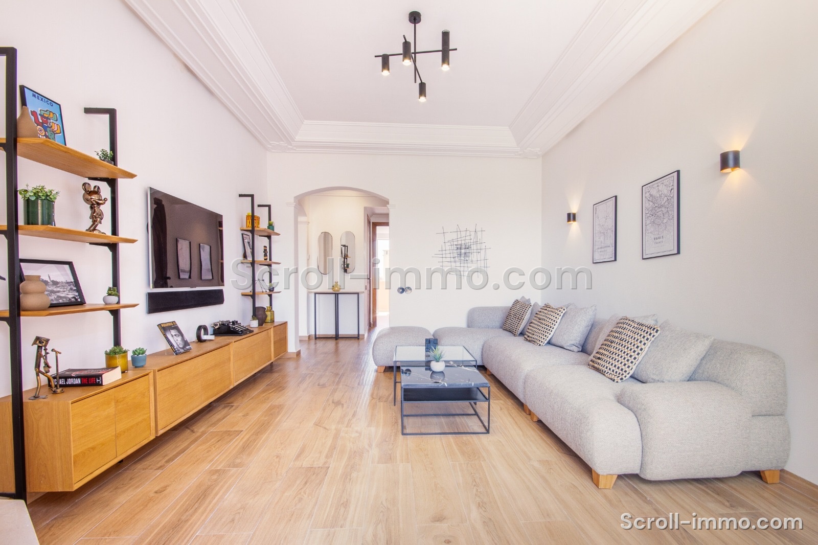 Magnifique appartement rénové à neuf à Agdal