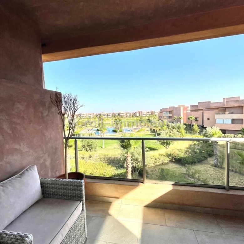 Appartement meublé haut standing à louer – Prestigia Golf Agate, Marrakech