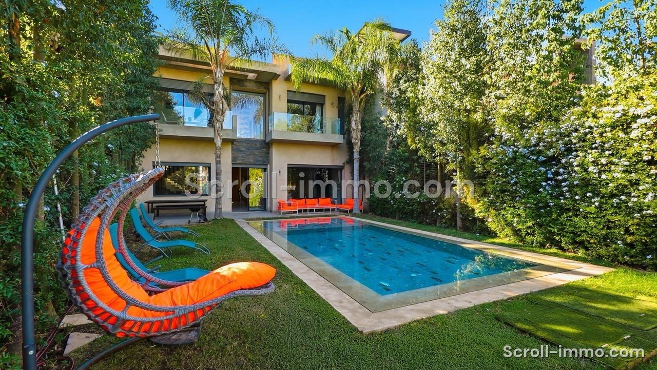 Villa de standing au Golf Argan – 4 Suites