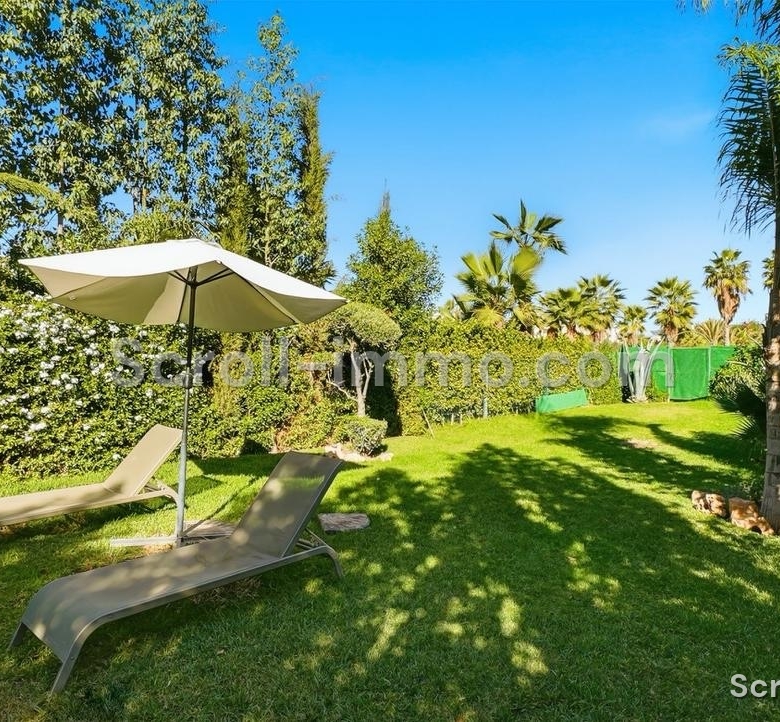 Villa de standing au Golf Argan – 4 Suites