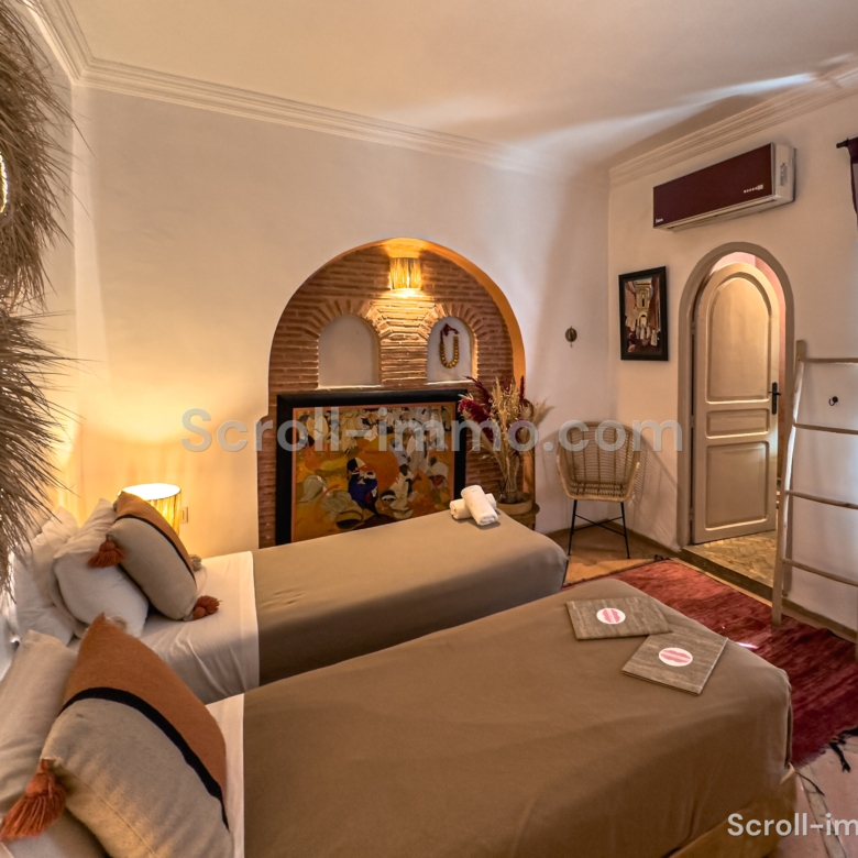 Riad 7 suites, en exploitation à forte rentabilité – Bab Doukkala