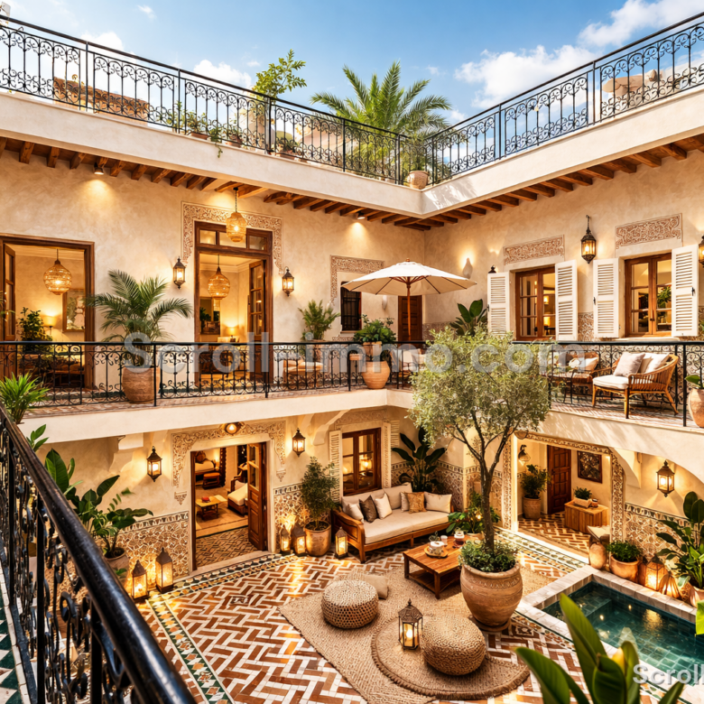 Superbe riad 243m2 au sol