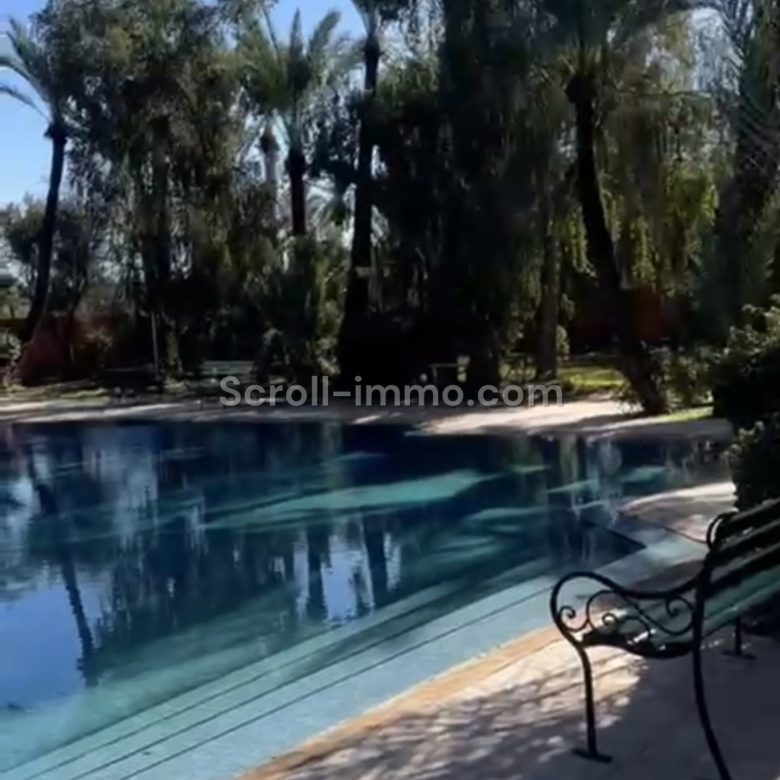 Superbe Appartement 2 chambres – Palmeraie de Marrakech