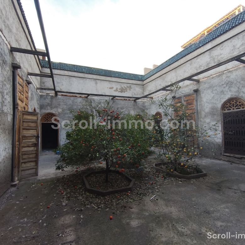 Rare ! Grand riad titré à finir sur 400m2