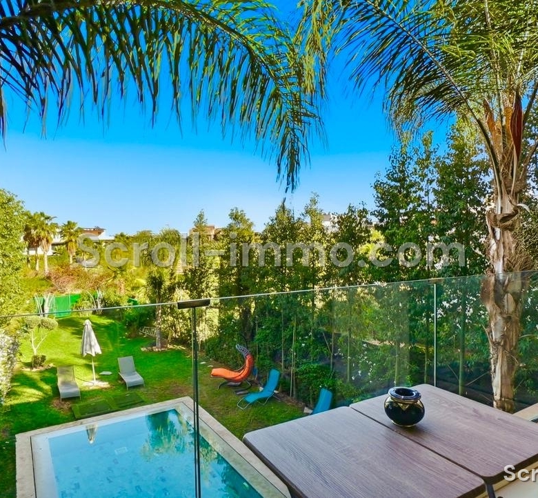 Villa de standing au Golf Argan – 4 Suites
