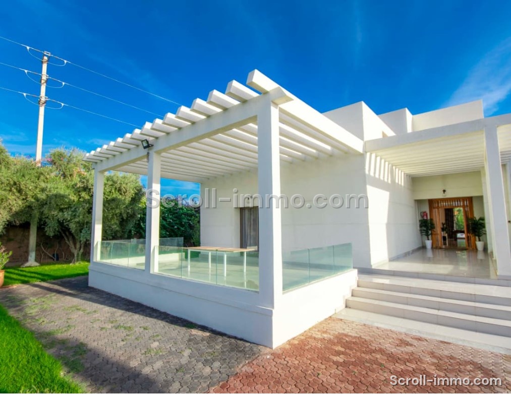 Magnifique Villa Contemporaine à vendre à la Palmeraie (Bab Atlas)– Marrakech Villa