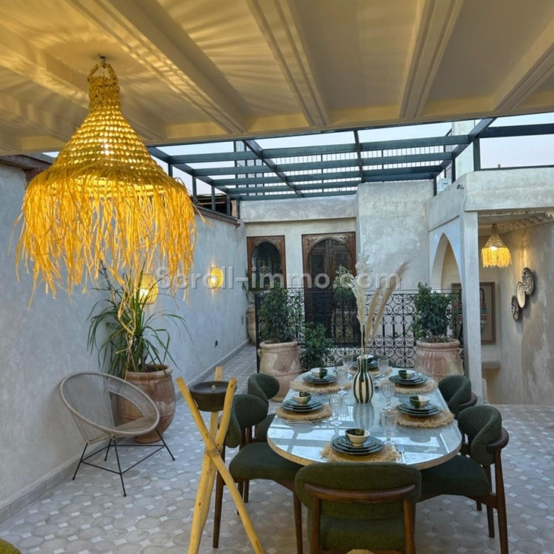 Belle Douiria neuve à vendre – 4 suites – Quartier Derb Dabachi, Médina de Marrakech