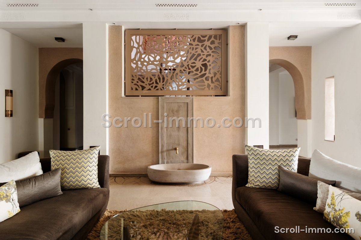 Maison d’Hôtes & SPA de Prestige à Vendre – Palmeraie de Marrakech