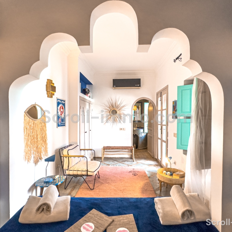 Riad 7 suites, en exploitation à forte rentabilité – Bab Doukkala