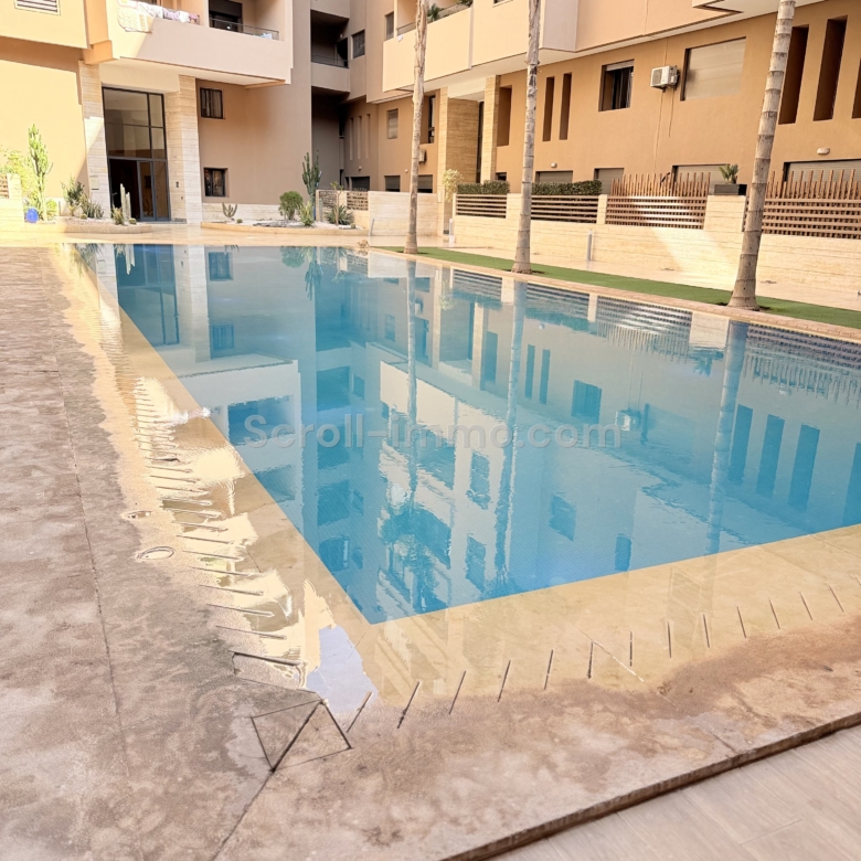 Appartement 1 chambre au cœur de Marrakech – piscine