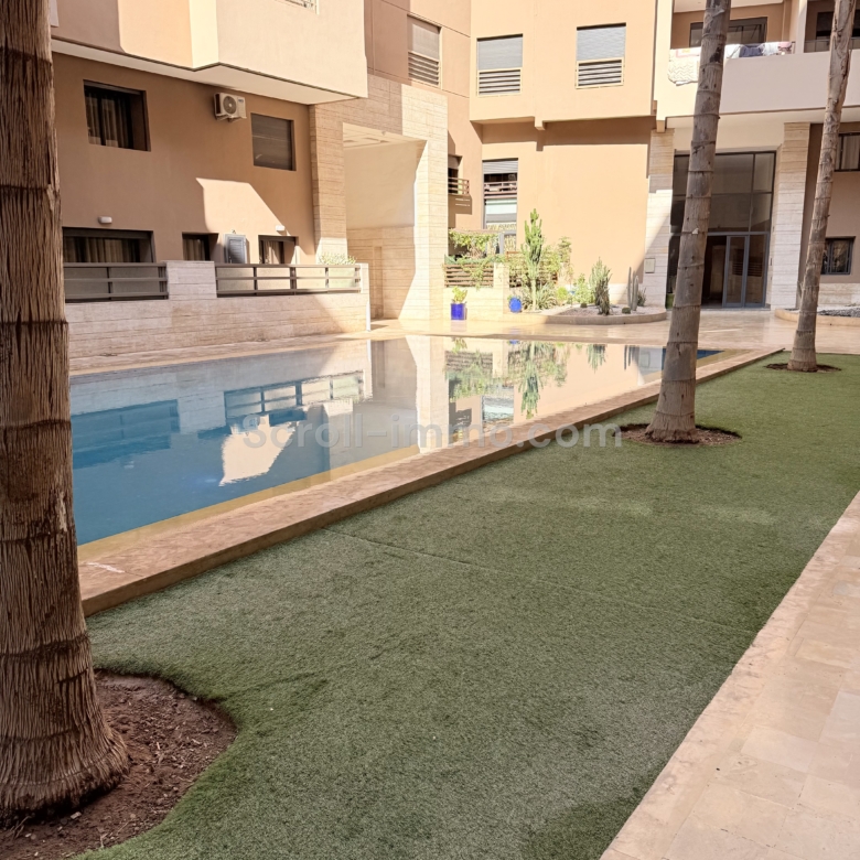 Appartement 1 chambre au cœur de Marrakech – piscine